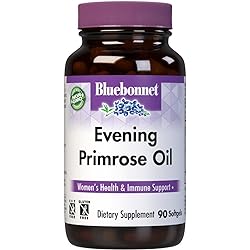 BlueBonnet Evening Primrose Oil Softgels, 1300 mg, 90 Count