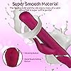 Sexpplis Rabbit Vibrator for Women Rolling Beads with 14 Modes & 7 Speeds Waterproof G-spot Female Sex Toys Rose