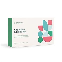 Everlywell Cholesterol and Lipids Test - at-Home Collection Kit - Accurate Results from a CLIA-Certified Lab Within Days - Ages 18