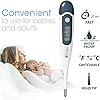 Oral and Rectal Thermometer - Digital Thermometer for Fever - Oral Fever Thermometer for Adults - Baby Rectal Thermometer - Termometro Digital - iProven DTK-117B