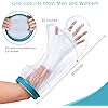 DOACT Waterproof Arm Cast Cover for Shower Bath, Reusable Cast Protector Covers Cast Wound Dressing Bandages Dry, Adult Arm Cast Sleeve Bag Covers Hands, Wrists, Fingers for Wounds Burns Adult 20"
