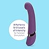Lovehoney Purple Desire Luxury Rechargeable G-Spot Vibrator with Storage Case - Silicone
