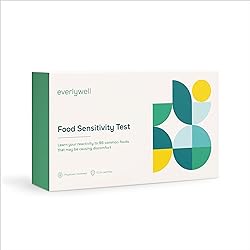 Everlywell Food Sensitivity Test - Learn How Your Body Responds to 96 Different Foods - at-Home Collection Kit - CLIA-Certified Labs - Ages 18