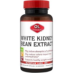 Olympian Labs White Kidney Bean Extract, 1200 mg