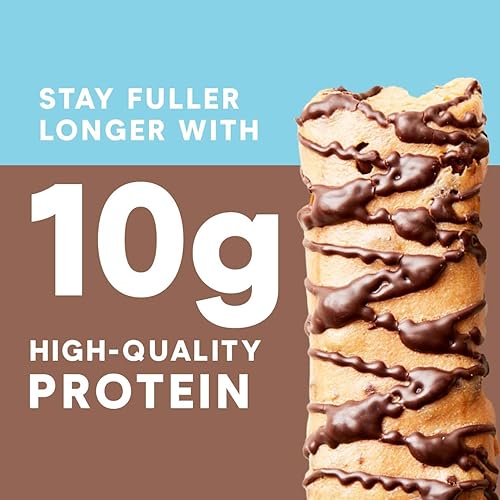 ZonePerfect Protein Bars, 17 Vitamins & Minerals, 10g Protein, Nutritious Snack Bar, Chocolate Chip Cookie Dough, 20 Count