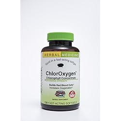 Chloroxygen® Chlorophyll Concentrate: 120-Count Softgels