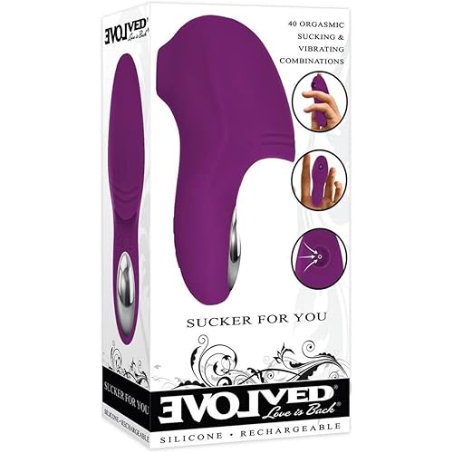Evolved Sucker for You Finger Vibe - Purple