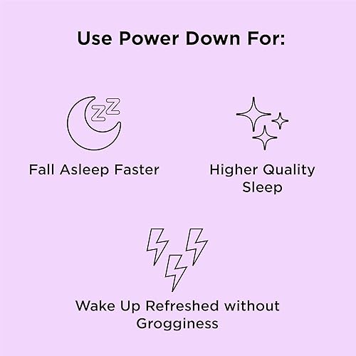 nbpure Power Down Sleep Supplement, Melatonin- Free, 90 Count