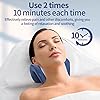 Neck Stretcher, Neck Cloud - HONGJING Cervical Traction Device with Pillowcase for TMJ and Neck Pain Relief, Neck Hump Corrector for Cervical Spine Alignment