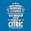 Lemi Shine Natural Dishwasher Cleaner - Dishwasher Cleaner and Deodorizer Powered by Citric Acid and a Natural Fresh Lemon Scent 1 Count