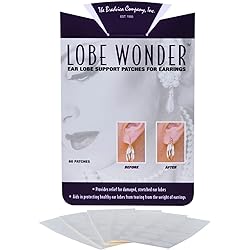 Lobe Wonder Ear Lobe Support Patches -- 60 ct
