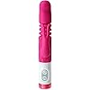 7 Vibrating Functions Gyrating Rabbit Vibrator - Clitoral G Spot Platinum Silicone Dual Stimulator - Waterproof - Sex Toy for Women - Sex Toy for Couples Pink
