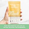 Sprout Living's Epic Protein, Plant Based Protein & Superfoods Powder, Vanilla Lucuma Powder | 20 Grams Organic Protein Powder, Vegan, Non Dairy, Non-GMO, Gluten Free, Low Sugar 1 Pound, 12 Servings