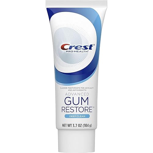 Crest Pro-Health Advanced Gum Restore Toothpaste, Deep Clean 3.7 Oz Pack of 3