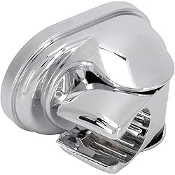 Shower Head Bracket, Shower Head Base Adjustable Shower Head Holder Shower Sprayer Bracket Plastic High Strength Large Angle for Bathroom for Home