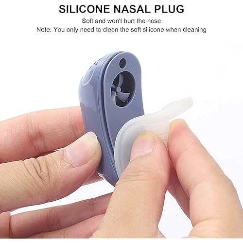 Snoring Prevention Device, Skin Friendly Household Snore Stopper Silicone Humanized for HomeBlue