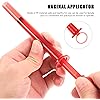 Healvian 20pcs Anal Applicator Personal Lubricant Applicator 5g Disposable Hygienic Injector Applicators Syringe Shooter Launcher Health Care Aids Tools Red