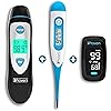 iProven Forehead Thermometer Oral Thermometer Saturation Monitor