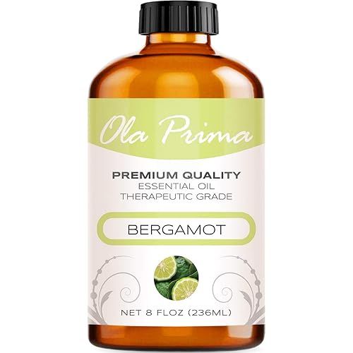 Ola Prima Oils 8oz - Bergamot Essential Oil - 8 Fluid Ounces