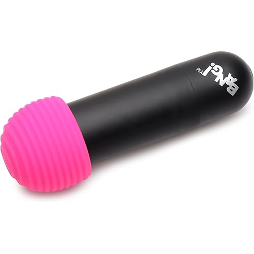 BANG! Bullet Vibrator Sex Toy for Women with 7 Vibrating Patterns and 4 Attachments. Adult Toys for Women and Couples Vibrator Sex Toy for Adults. Premium Silicone, Waterproof and Rechargeable