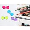 KISEER 12 Pack Colourful Contact Lens Case Box Holder Container Soak Storage Kit