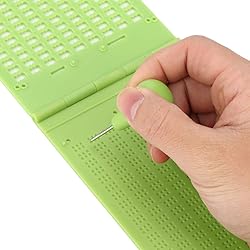 Plastic Braille Writing, Braille Writing Slate, Long Time Use Easy to Use Quality Material for Home Rest Room Office