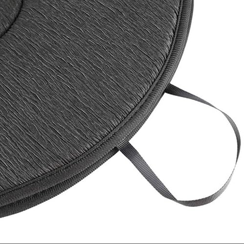 LoveinDIY 360°Degree Cushion Rotating Swivel & Chair Mobility Aid Pad Mat - Black, 42CM