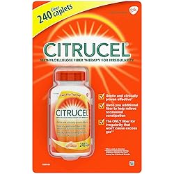 Citrucel Fiber Therapy for Regularity 500 mg, 480 Caplets
