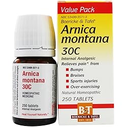 Boericke & Tafel Arnica Montana 30C - 250 Tablets