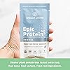 Sprout Living, Epic Protein, Plant Based Protein & Superfoods Powder, Original, Unflavored | Organic Protein Powder, Vegan, Non Dairy, Non-GMO, Gluten Free, Sugar Free, Perfect Keto Drink Mix 1 lb