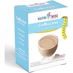 NutriWise - Proticcino Drink | 7Box | High Protein Diet | Healthy Nutrition | Appetite Control for Weight Loss | Gluten Free - Low Carb - Low Sugar - Low Fat