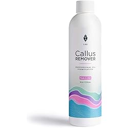 Lee Beauty Professional Callus Remover Extra Strength Gel for Feet, at Home Pedicure Results, 8 Oz