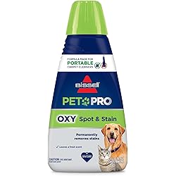 BISSELL® PET PRO OXY Spot & Stain Formula for Portable Carpet Cleaners, 32 oz, 2034