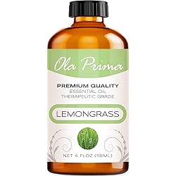 Ola Prima Oils 4oz - Lemongrass Essential Oil - 4 Fluid Ounces