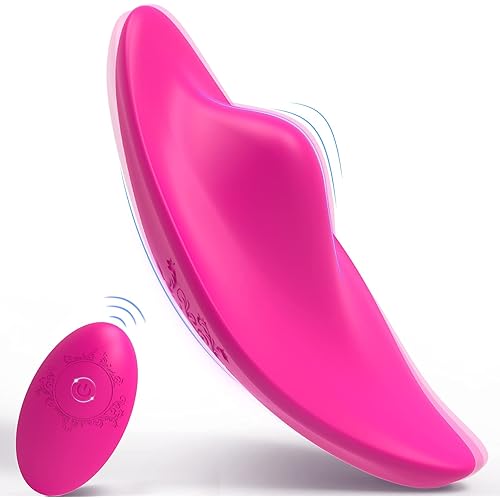 Wearable Panty Clitoral Butterfly Vibrator with Remote Control, Rechargeable Waterproof Panties Vibrator for Women Couples