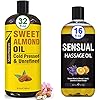 Sweet Almond Oil & Sensual Massage Oil