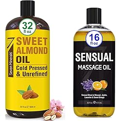 Sweet Almond Oil & Sensual Massage Oil