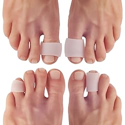 Dr Frederick’s Original Gel Toe Tubes 12 Piece Variety Pack - Small, Medium and Large Sizes - Toe Protectors & Separators for Calluses - Blisters - Corns