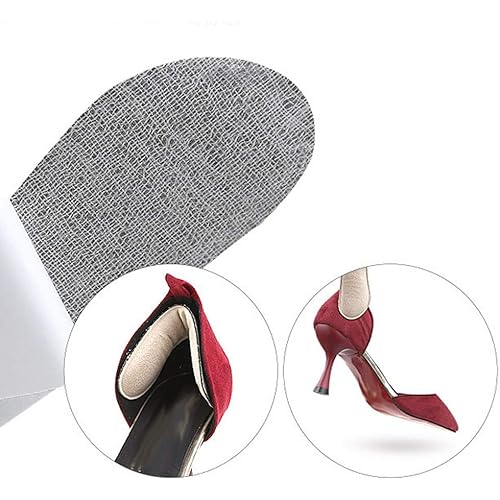 Anti-Wear Heel Sticker Against Pain Heel Patch Feet Care Pads Shoes Accessory 10 Pairsapricot