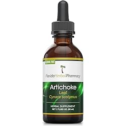 Florida Herbal Pharmacy, Alcohol Free Artichoke Cynara scolymus Tincture Extract 2 oz