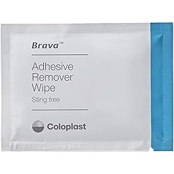 Coloplast 120115 Brava Adhesive Remover Wipes 30Pack