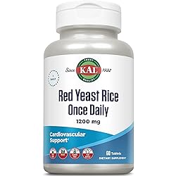 KAL 1200 Mg Red Rice, 60 Count