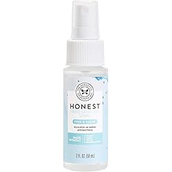 The Honest Company Hand Sanitizer Spray, Fragrance Free, 2 Fluid Ounce - Packaging May Vary