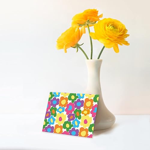 S&O Blank Cards for All Occasions in One Box Set - Blank Notecards with Envelopes for Handwritten Messages - All Occasion Cards Assortment Box with Envelopes - 24 Vibrant Notecards and Envelopes Set