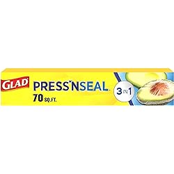 Glad Press'n Seal Plastic Food Wrap - 70 Square Foot Roll Package May Vary