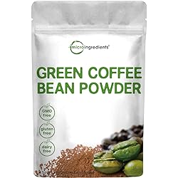 Pure Green Coffee Bean Extract, 4 Ounce, Filler Free, Green Coffee Bean Fat Burn Supplement with 50% Chlorogenic Acid, Supports Metabolism and Weight Management, No GMOs, Vegan Friendly