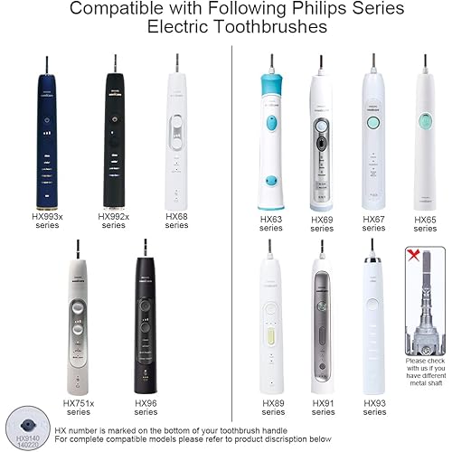 Million Magnets Electric Toothbrush Vibration Device Motor with Sensor Wire Compatible with Philips HX992x, HX993x, HX9957, HX6800, HX681x, HX683x, HX751x, HX9690 Series