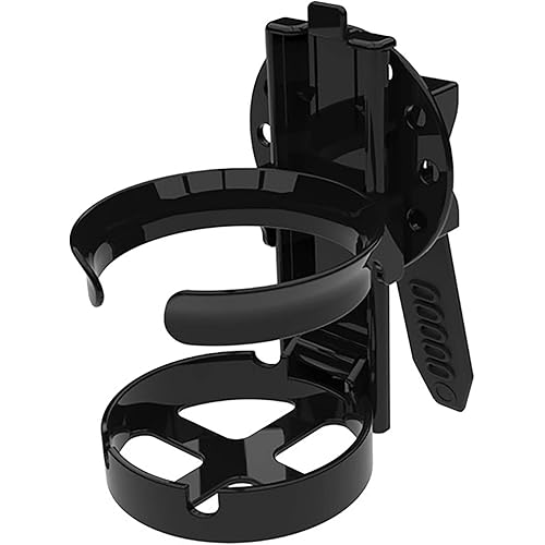Mobility Cup Holder for Adults - Portable Drink Holder for Wheelchair - Compatible with Walker, Rollator, Transport Chair or Scooter - Easy to Install, Removable, Adjustable & Foldable Cup Carrier