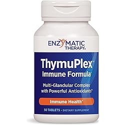 Enzymatic Therapy ThymuPlexTM 50 Tablets 2-Pack