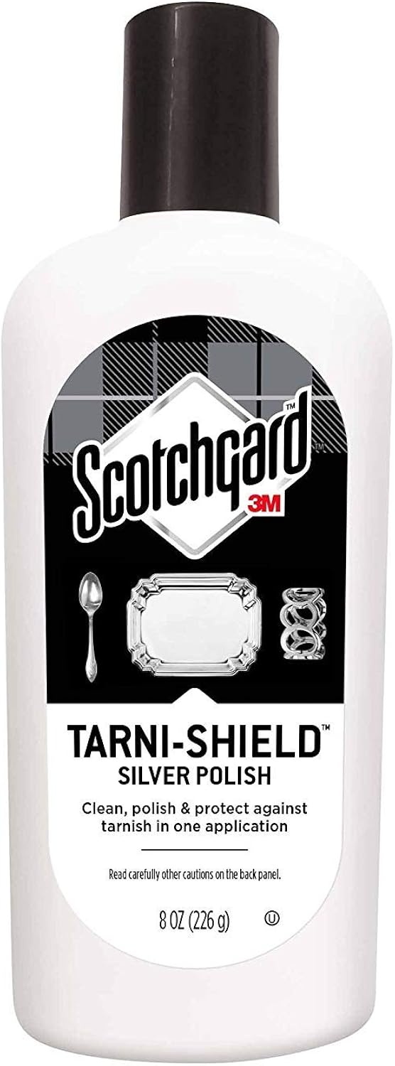 Scotchgard Tarni-Shield Silver Polish, 8-Ounce 2 Pack